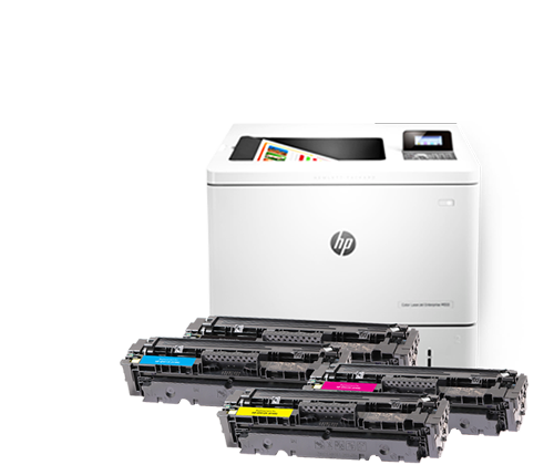 Laser printer and toner